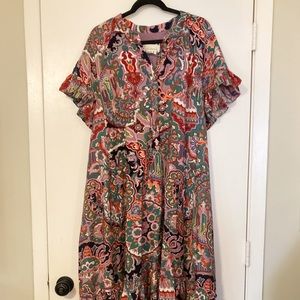 Maeve by Anthropologie Antoinette maxi dress